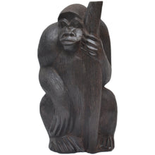 Load image into Gallery viewer, Gorilla carving (Ebony wood)