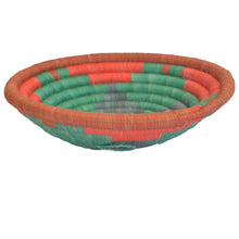 Load image into Gallery viewer, Hand-woven African Basket/Wall art -MEDIUM- RedBlue