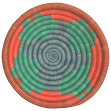Load image into Gallery viewer, Hand-woven African Basket/Wall art -MEDIUM- RedBlue