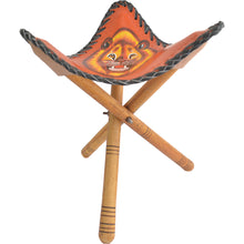 Load image into Gallery viewer, Camping Stool (Lion closeup)