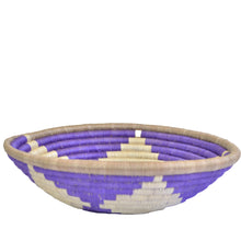 Load image into Gallery viewer, Hand-woven African Basket/Wall art -30CM- Purple Blue