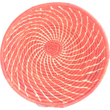 Load image into Gallery viewer, Hand-woven African Basket/Wall art -LARGE- Red White