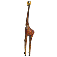 Load image into Gallery viewer, Hand carved XLarge Giraffe Statue-Hard Wood-Fairtrade-Kenya