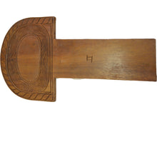 Load image into Gallery viewer, Wooden Hand curved African Chair, Star gazing chair- Giraffe curving- Large Size