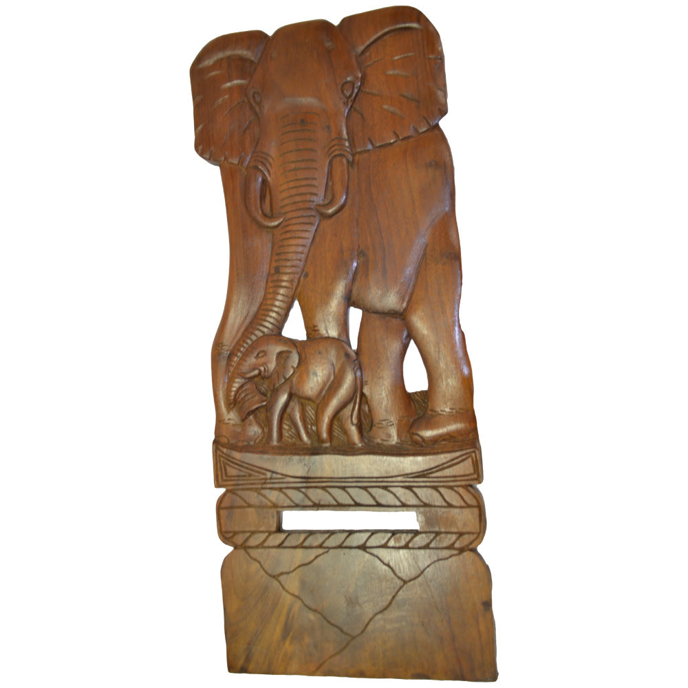 Wooden best sale elephant chair