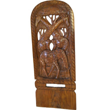 Load image into Gallery viewer, Wooden Hand curved African Chair, Star gazing chair- Giraffe curving- Large Size