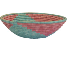 Load image into Gallery viewer, Hand-woven African Basket/Wall art -30CM- Blue Brown