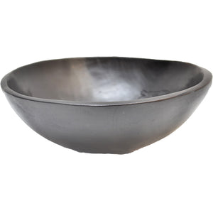Mahogany wood bowl (Black)