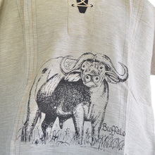 Load image into Gallery viewer, Handmade cotton shirt (Buffalo, Thin lines )