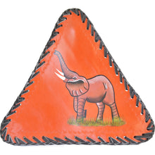 Load image into Gallery viewer, Camping Stool (Elephant, Orange background)