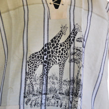 Load image into Gallery viewer, Handmade cotton shirt (Giraffe with White lines)