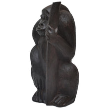 Load image into Gallery viewer, Gorilla carving (Ebony wood)