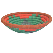 Load image into Gallery viewer, Hand-woven African Basket/Wall art -MEDIUM- RedBlue