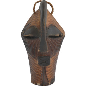 Vintage Songye Mask- 20x10CM- D.R. Congo - African Tribal art- African Mask