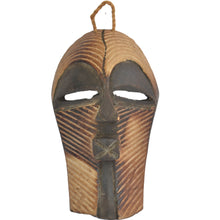 Load image into Gallery viewer, Vintage Songye Mask- 23x13CM- D.R. Congo - African Tribal art- African Mask