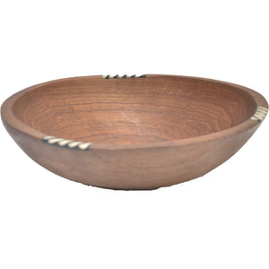 Medium Olive wood round bowl