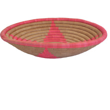Load image into Gallery viewer, Hand-woven African Basket/Wall art -30CM- PinkBrown