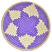 Load image into Gallery viewer, Hand-woven African Basket/Wall art -30CM- Purple Blue