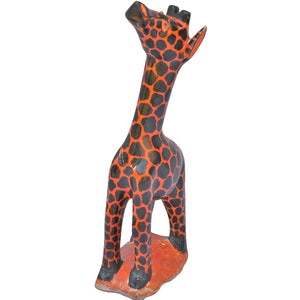 Soapstone Large Giraffe carving-statue-Fairtrade-Kenya-40CM