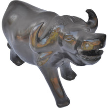 Load image into Gallery viewer, Large Soapstone African Water-Buffalo carving-statue-Fairtrade-Kenya-40CM