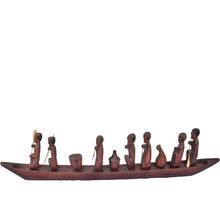 Load image into Gallery viewer, UNIQUE Hand carved Canoe-Boat-Fairtrade-Uganda-105CM