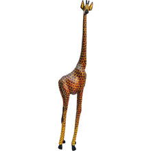 Load image into Gallery viewer, Hand carved XLarge Giraffe Statue-Hard Wood-Fairtrade-Kenya