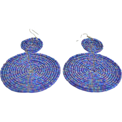 Earrings - Drop/Dangle Fashion Earrings - Blue