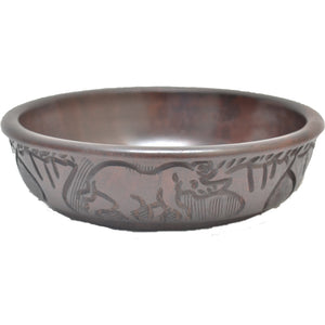 Ebony wood medium bowl (Medium)