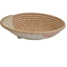 Load image into Gallery viewer, Hand-woven African Basket/Wall art -30CM- Beige White
