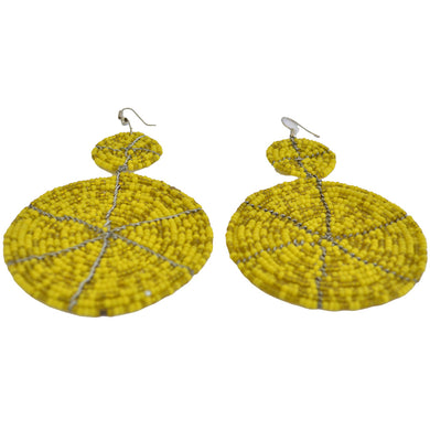 Earrings - Drop/Dangle Fashion Earrings - Yellow